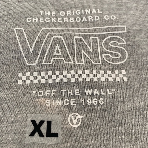 Vans Original Vee Long Sleeve Tee T-Shirt - Picture 4 of 8